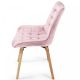 MIADOMODO Étkezőszék készlet 2 db rózsaszín