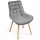MIADOMODO Étkezőszék készlet 4x Szürke