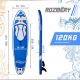 PHYSIONICS Paddleboard felfújható 305 cm kék + tartozék