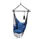 MIADOMODO Függő hintaszék kintre-bentre kék
