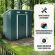 JAGO Kerti tároló ház  182 x 186 x 118 cm zöld