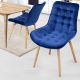 MIADOMODO Steppelt étkezőszék készlet 2 db kék