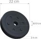 ScSPORTS® Súlytárcsa 10 kg készlet 4×2,5 kg 30/31 mm