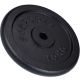ScSPORTS Öntöttvas súlylemez 15 kg furat 30/31 mm fekete