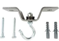 Anaterra mennyezeti horog csapággya, teherbírás 50 kg acél