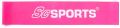 ScSPORTS Latex szalag 4 kg rózsaszín