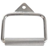 Egykezes csigafogantyú forgatható acél recézett felület