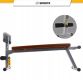 ScSPORTS Többfunkciós pad műbőr 120 kg barna