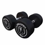 Gorilla Sports Kerek gumi súlyzók 2 x 15 kg