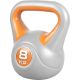 Gorilla Sports Kettlebell súlyzó vinil 8 kg narancssárga