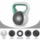 Gorilla Sports Kettlebell súlyzó vinil 10 kg zöld