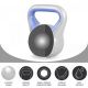 Gorilla Sports Kettlebell súlyzó vinil 6 kg kék