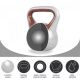 Gorilla Sports Kettlebell súlyzó vinil 18 kg barna
