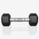 Gorilla Sports Hatszögletű gumírozott súlyzó 2 kg