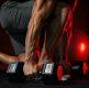 Gorilla Sports Hatszögletű gumírozott súlyzó 20 kg
