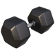 Gorilla Sports Hatszögletű gumírozott súlyzó 40 kg