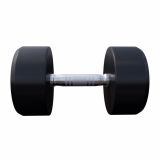 Gorilla Sports Egykezes súlyzó 20 kg  fekete/fehér