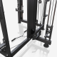 Gorilla Sports Multifunkcionális súlyzótorony 219 cm fekete