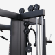 Gorilla Sports Multifunkcionális súlyzótorony 219 cm fekete