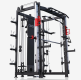 Gorilla Sports Multifunkcionális súlyzótorony 219 cm fekete