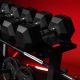 Gorilla Sports Súlytárcsatartó állvány 30/31 mm fekete