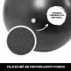 Gorilla Sports Pilates labda 22 cm fekete