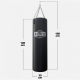 MAXXUS® Boxzsák  Excalibur Pro 120 cm fekete 34 kg