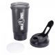 Gorilla Sports Shaker rekesszel fekete 500 ml