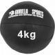 Gorilla Sports Műbőr medicinlabda szett 55 kg fekete
