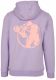 Gorilla Sports Sportpulóver kapucnis lila/korál M