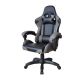 Ergonomikus irodai szék párnákkal fekete-szürke
