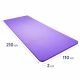 Tornaszőnyeg  XXL 210 × 110 × 2 cm lila szín