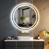 IREDA  Fürdőszobai LED tükör világítással kerek 70 cm