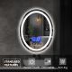 IREDA Fürdőszobatükör világítással 80 x 60 cm hangszóróval
