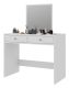 Sminkasztal sminktükörrel fehér 2 fiókkal