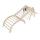 Gyermek mászókészlet 5 az 1-ben beltéri Montessori stílusú