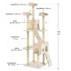 Macska kaparó fekvőhely 170 cm házikó/oszlop