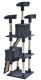 Macska kaparófa 170 cm ágyakkal házikókkal és oszlopokkal