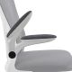 Ergonomikus irodai szék szürke/fehér hálós
