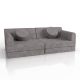 Designer moduláris gyerekkanapé 150 cm szürke