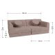 Designer moduláris gyerekkanapé 150 cm púderbarna