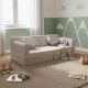 Design moduláris gyerek kanapé 150 cm világos bézs