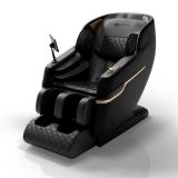 Relaxáló masszázsfotel fűtéssel és Bluetooth fekete