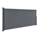 Kihúzható oldalsó árnyékoló 500 x 180 cm sötét szürke