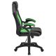Ergonomikus irodai szék fekete/zöld állítható