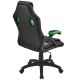 Ergonomikus irodai szék fekete/zöld állítható