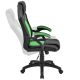 Ergonomikus irodai szék fekete/zöld állítható