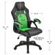 Ergonomikus irodai szék fekete/zöld állítható