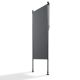Erkély napellenző 100 x 228- 316 cm UV védelemmel szürke