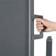 Kihúzható oldalsó elválasztó 300 x 180 cm sötét szürke